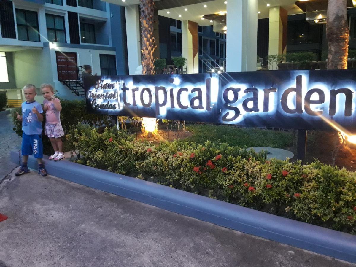 Двух-Комнатная Квартира В Кондоминимуме "Tropikal Garden" Pattaya Eksteriør billede