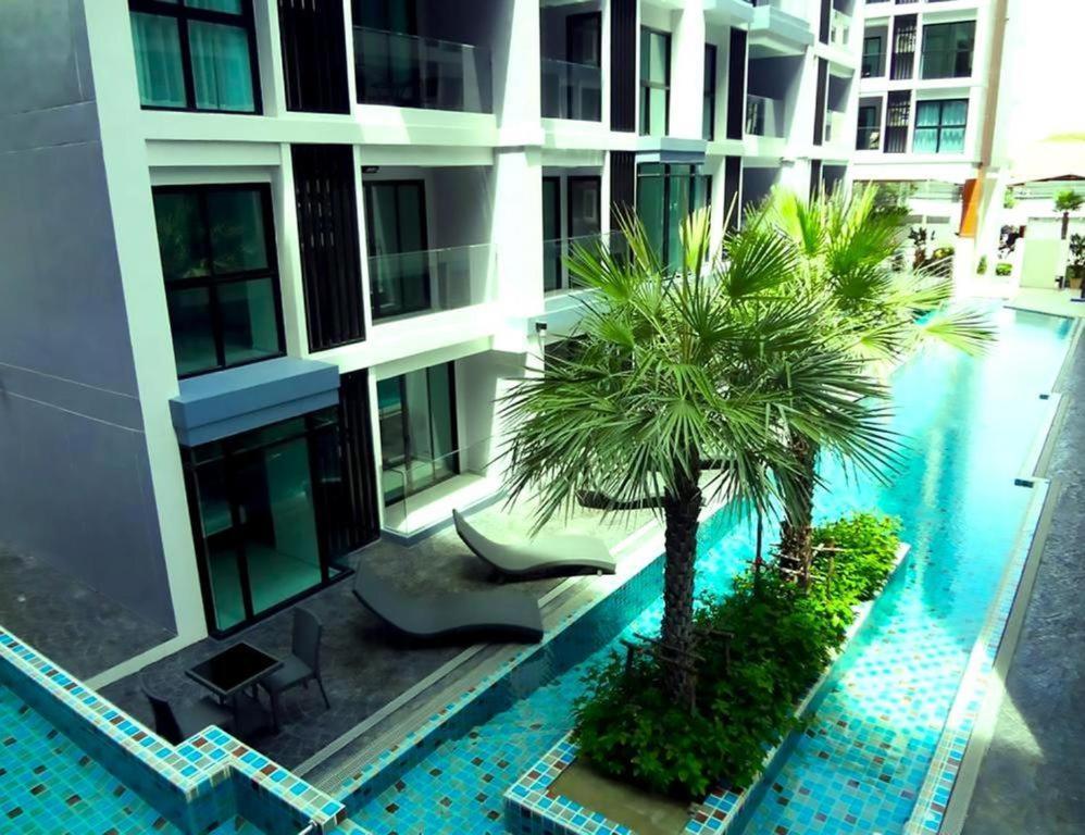 Двух-Комнатная Квартира В Кондоминимуме "Tropikal Garden" Pattaya Eksteriør billede