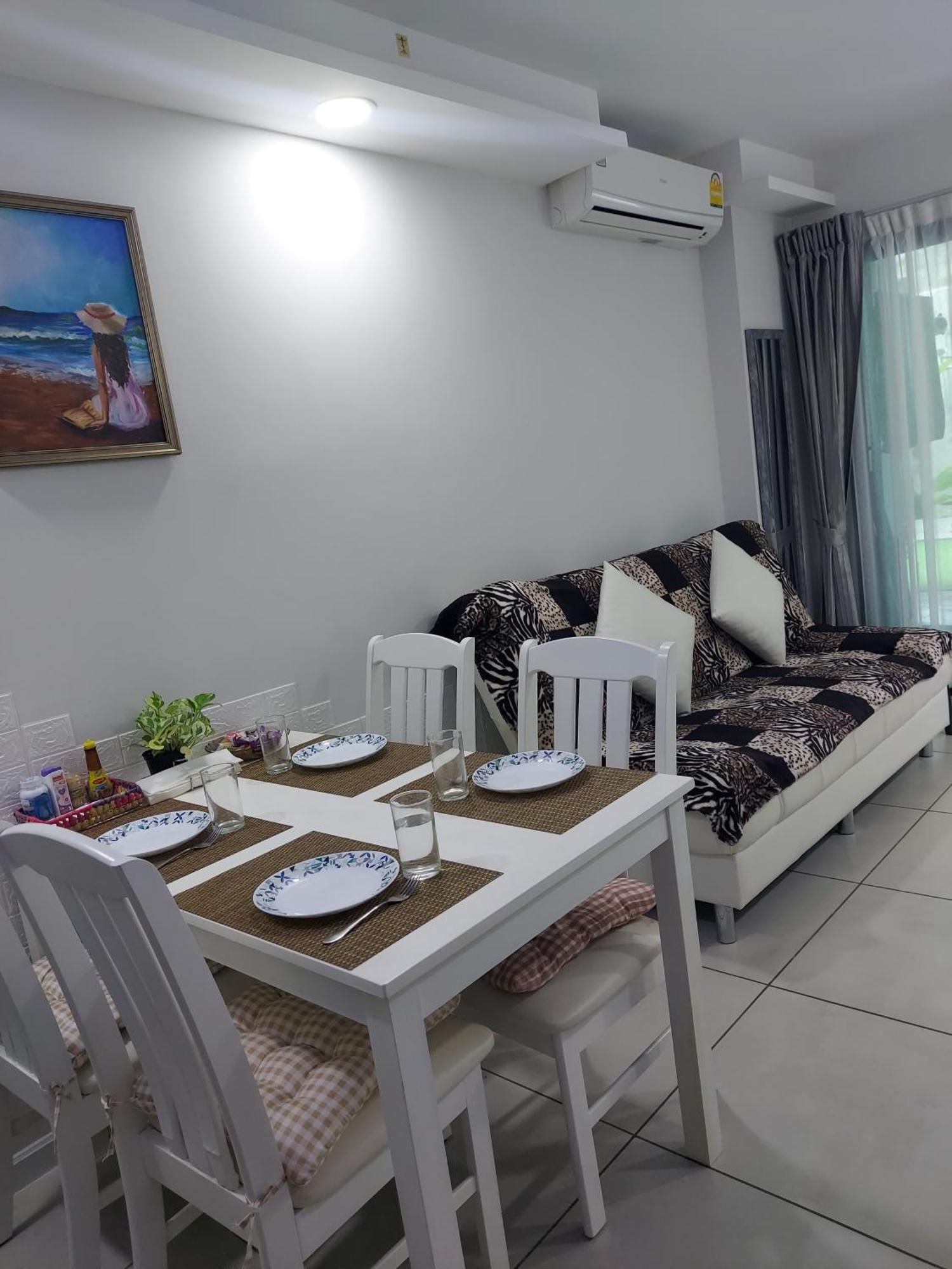 Двух-Комнатная Квартира В Кондоминимуме "Tropikal Garden" Pattaya Eksteriør billede